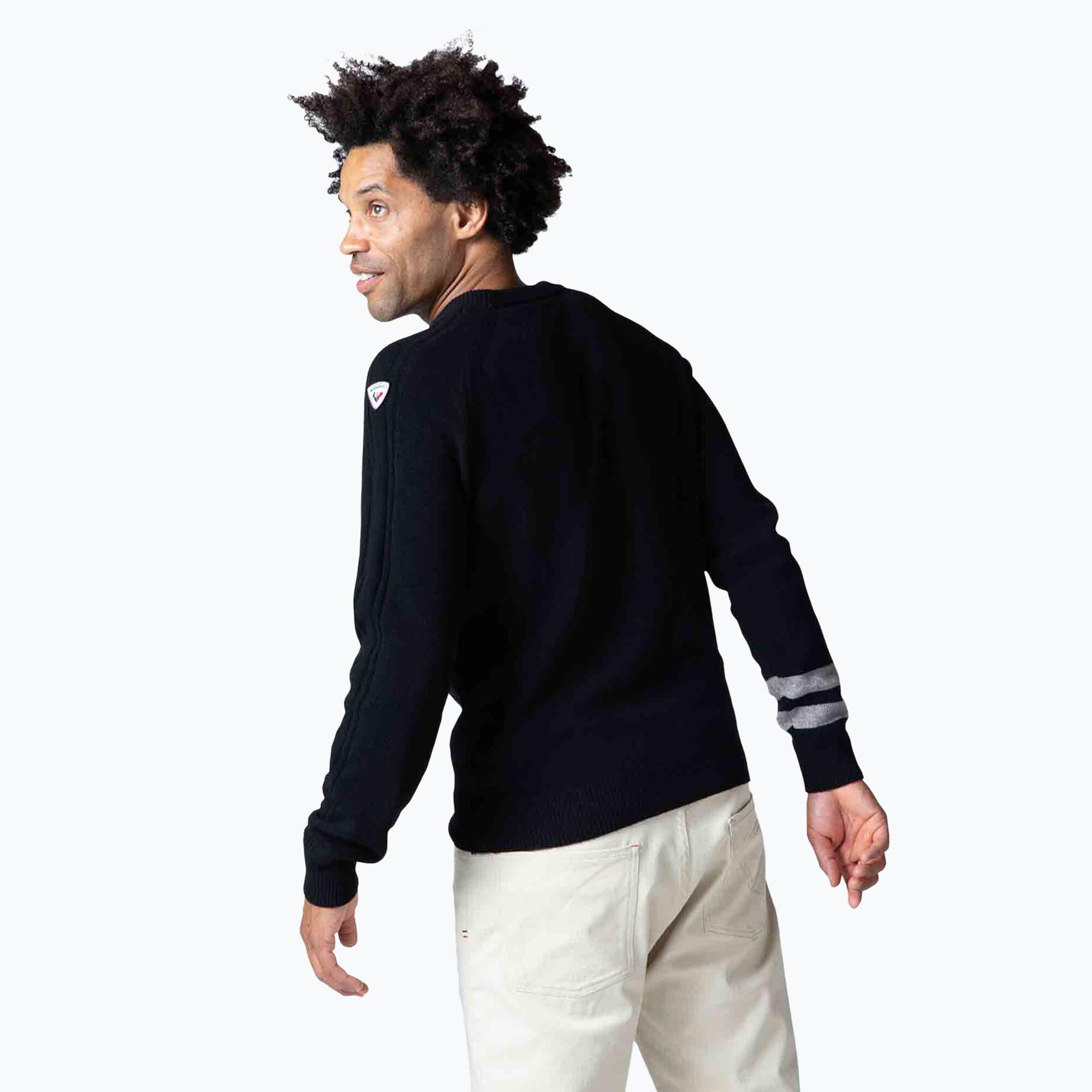 Pull en tricot Rossignol Signature pour homme 3/4