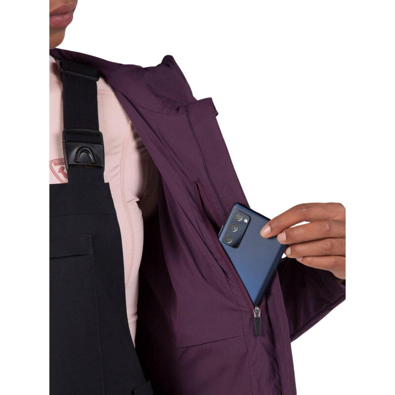 Geacă călduroasă damă Rossignol Opside Hoodie