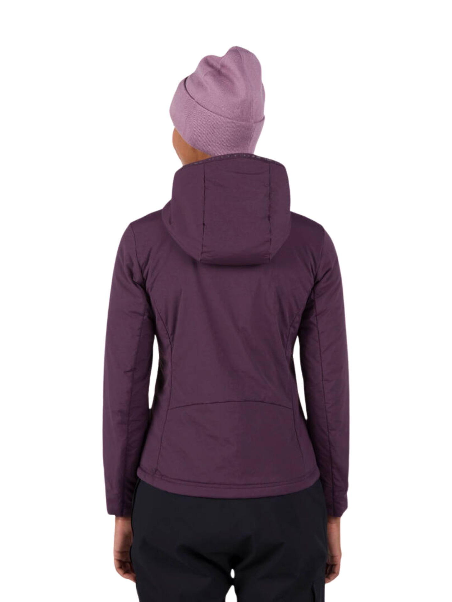 Kurtka narciarska Rossignol damska W Opside Hoodie JKT fioletowa 4/7