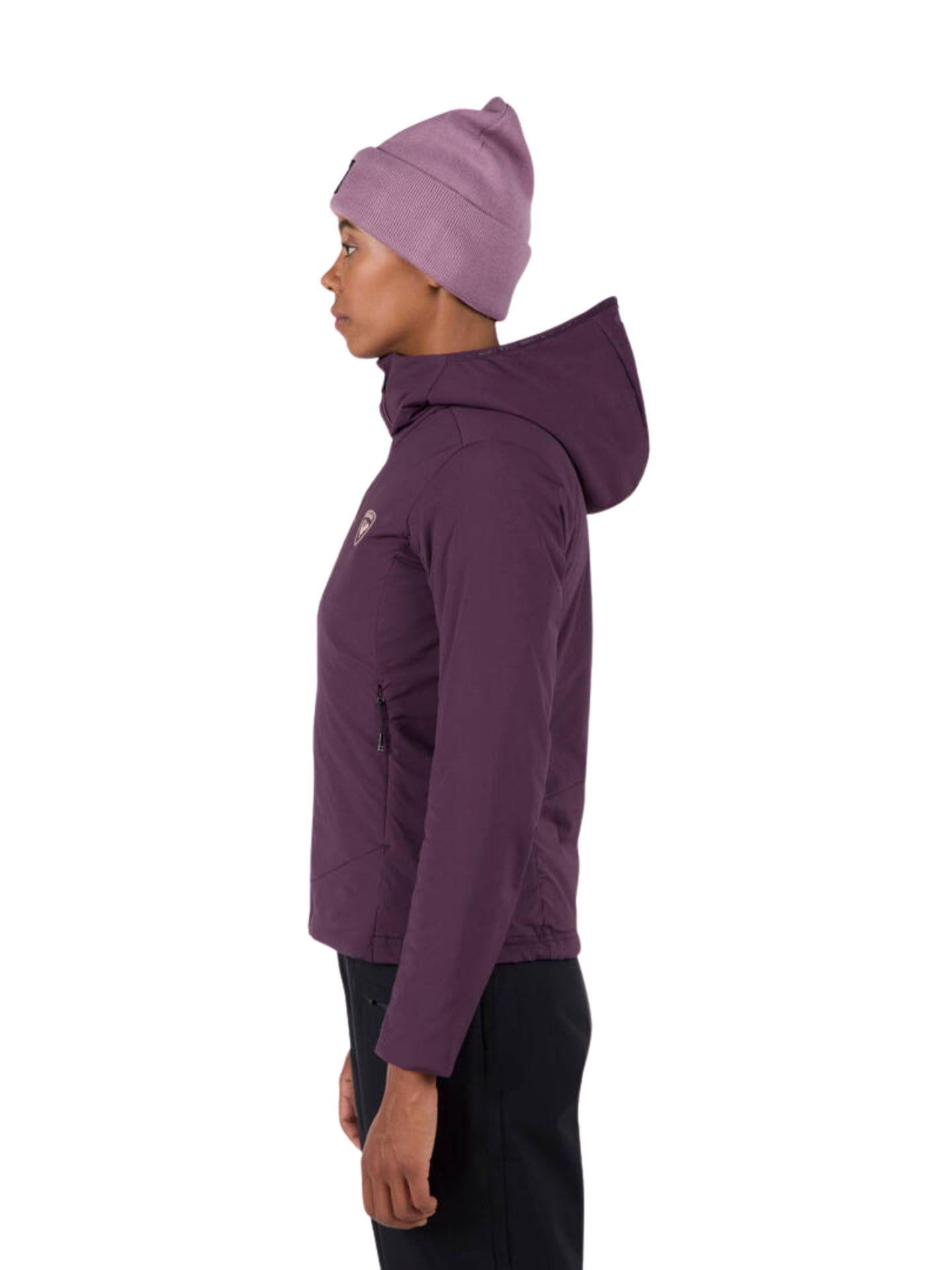 Kurtka narciarska Rossignol damska W Opside Hoodie JKT fioletowa 3/7