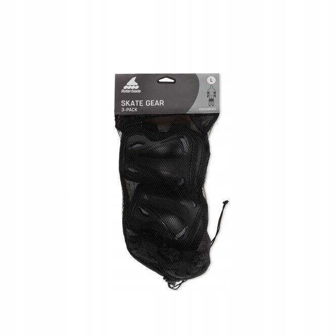 ROLLERBLADE Pack 3 protections SKATE GEAR JR Noir 3/7