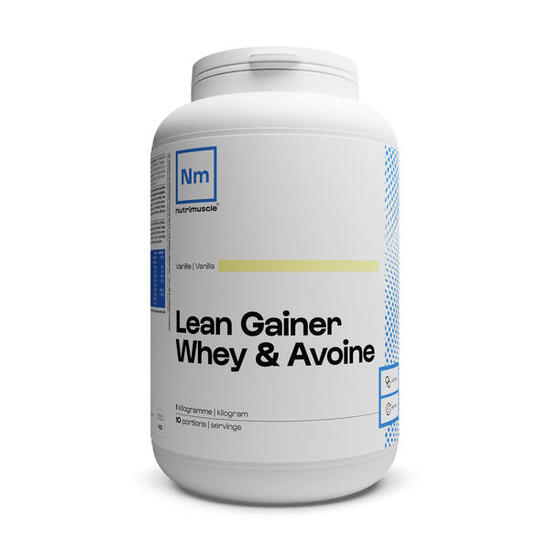 Lean gainer - Lean Gainer Whey & Avoine - Vanille 1000g