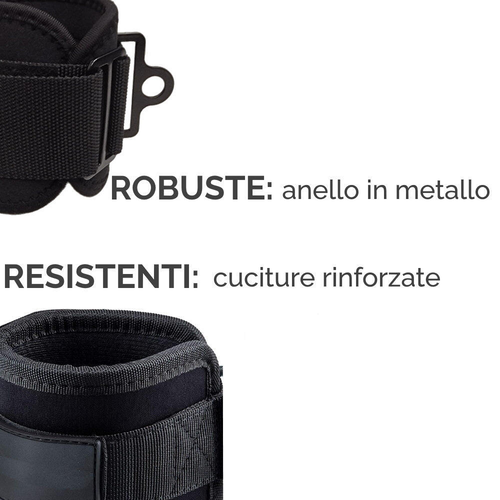 Caneleira com pesos Ankle strap FF 2/7
