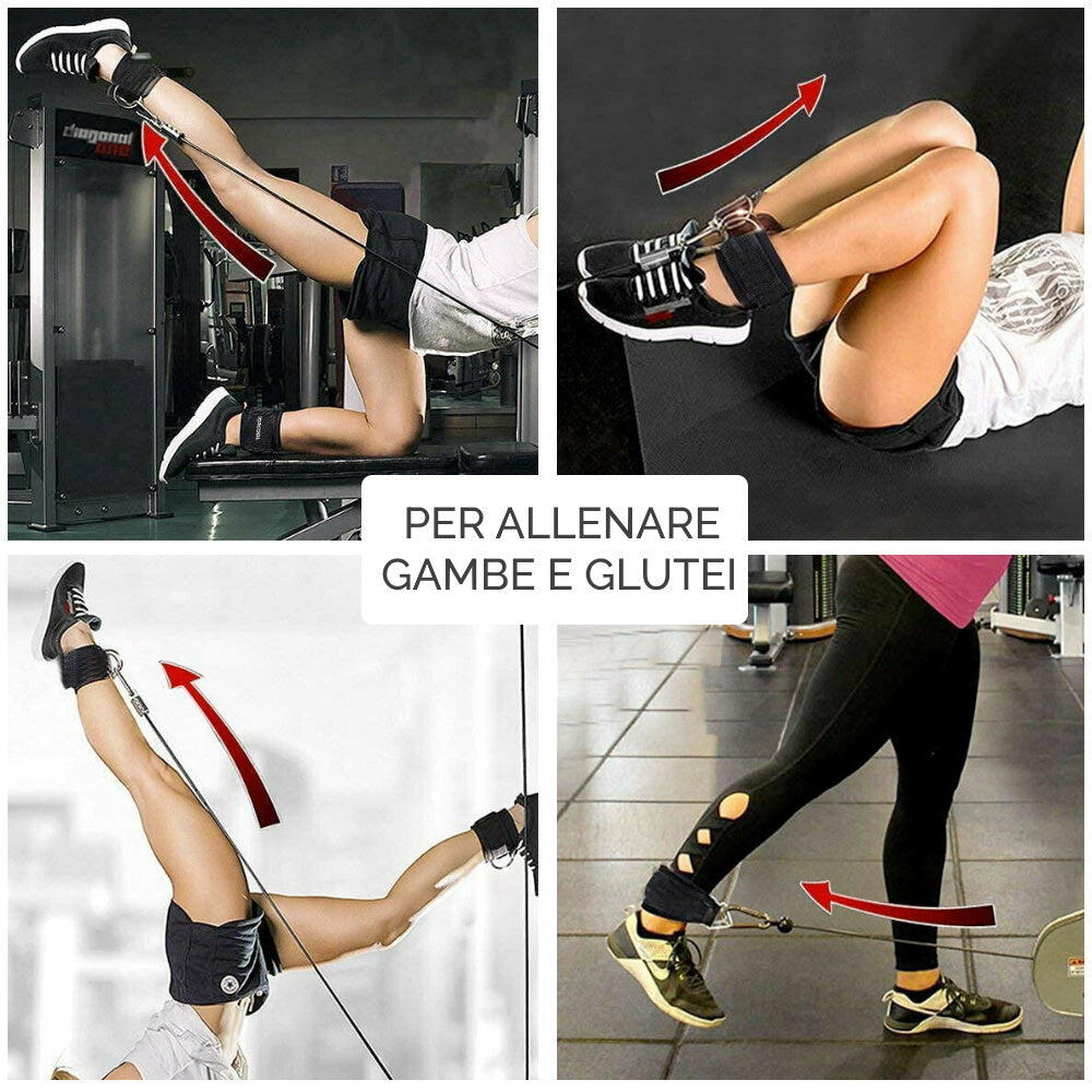 Caneleira com pesos Ankle strap FF 6/7