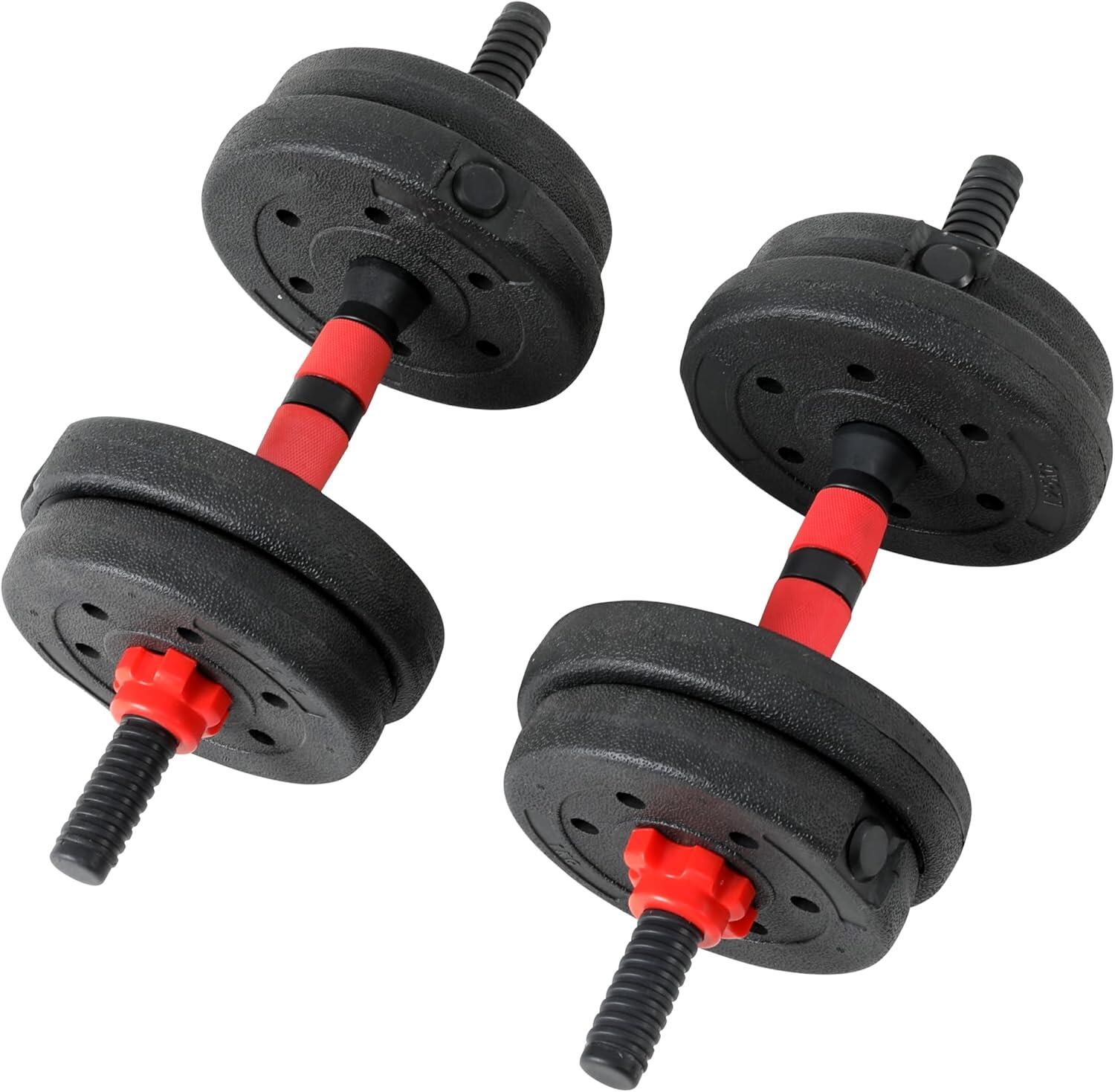 Set Manubri Regolabili Convertibili da 10 Kg FF 3/5