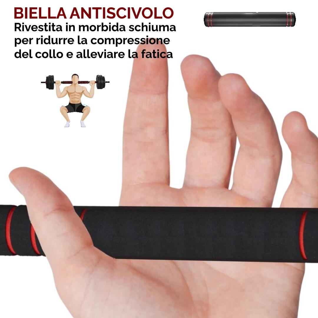 Conjunto de Halteres Ajustáveis Convertíveis de 30 kg FF 4/5