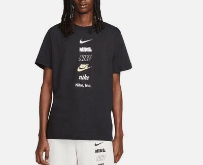 NIKE T-SHIRT UOMO BLACK