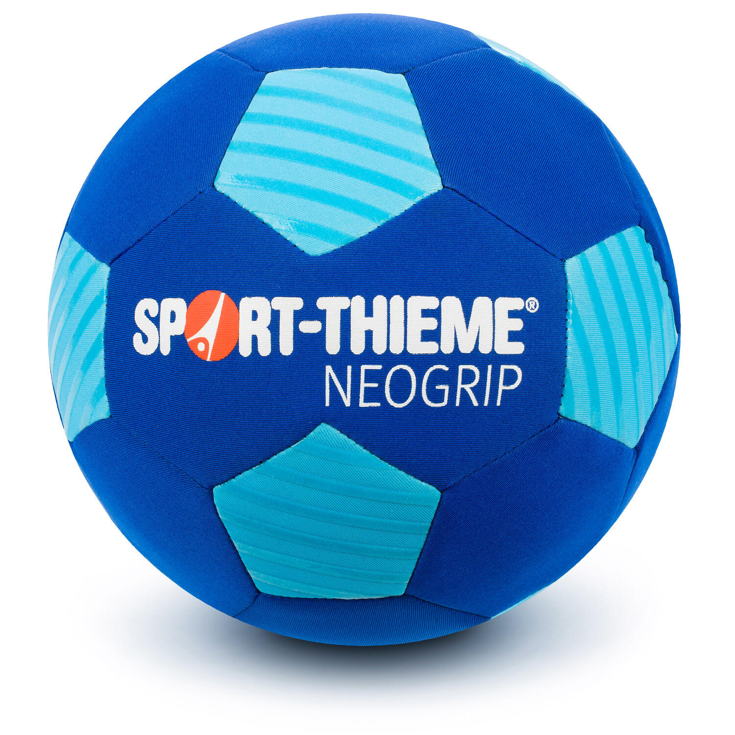 Piłka nożna Neogrip Sport-Thieme, uniseks, turkusowo-niebieska 5/6