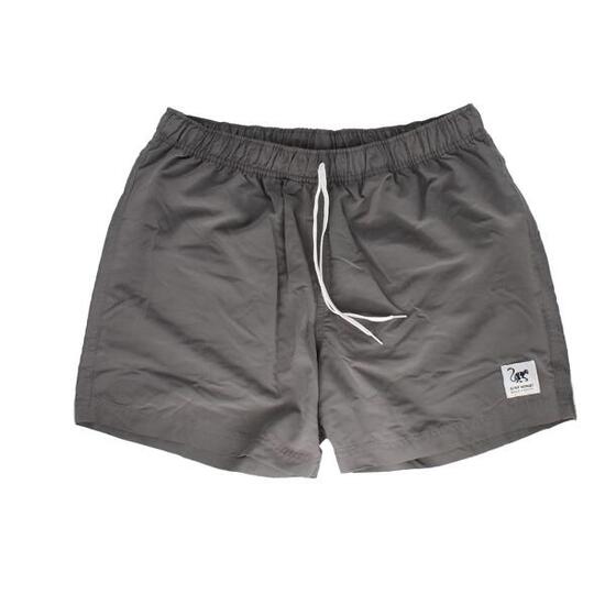 Pantaloncini da bagno uomo - Coulisse regolabile / Asciugatura rapida (grigio)