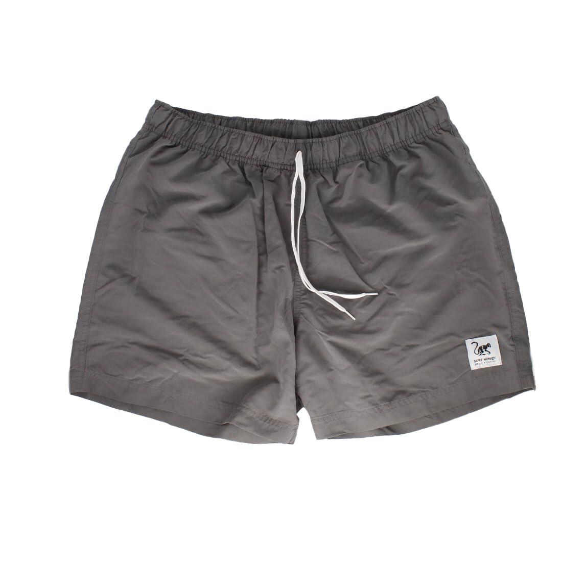 Surf Monkey - Short De Bain Homme - Cordon Ajustable / Séchage Rapide (gris) - Maillot De Bain 1 Pièce - Gris - 48 Xl - Decathlon