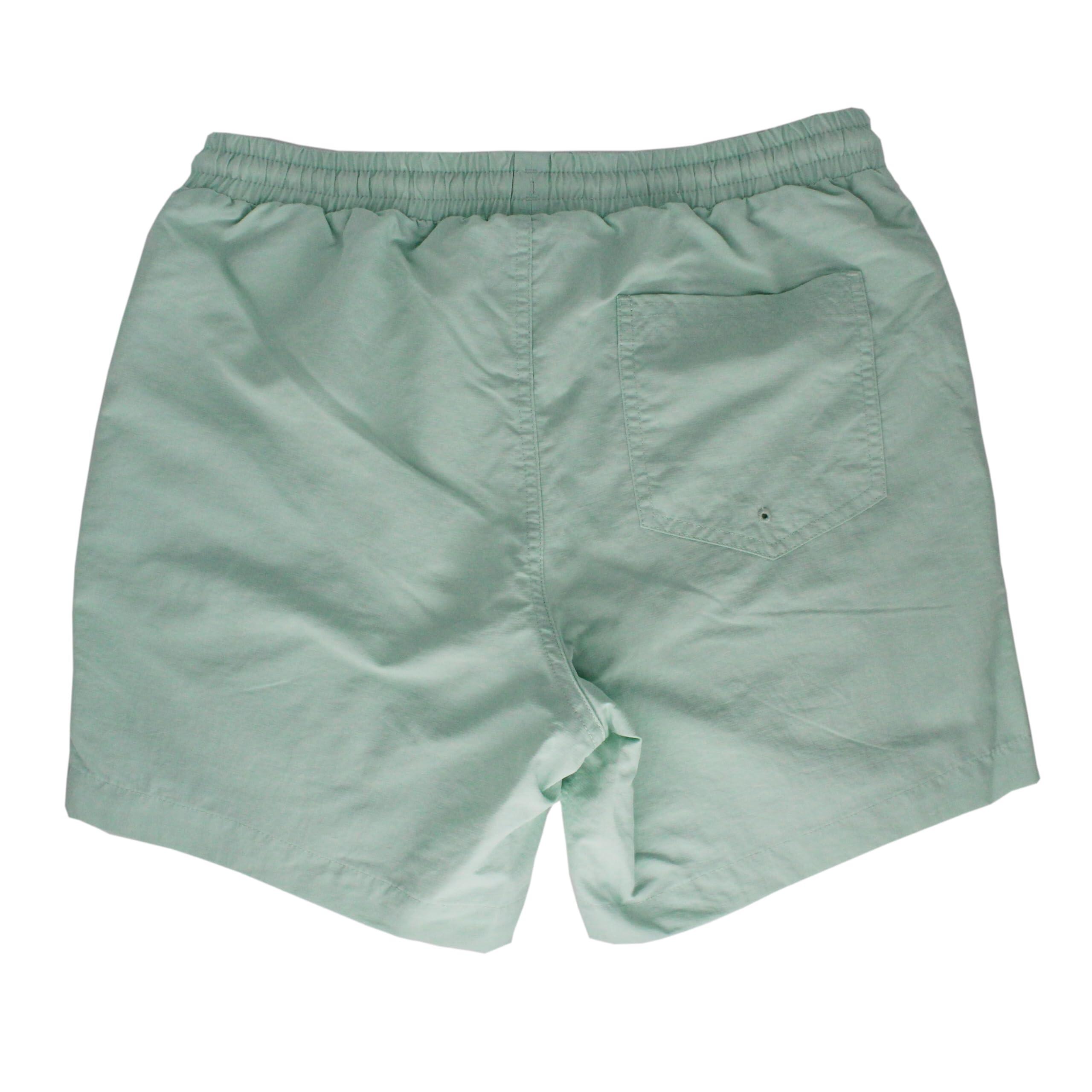 Calções de banho curtos 15" para homem com bolsos (Aqua, M) 2/7