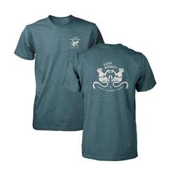 T-shirt 2 Monkeys - Manches courtes / Adulte (Gris)