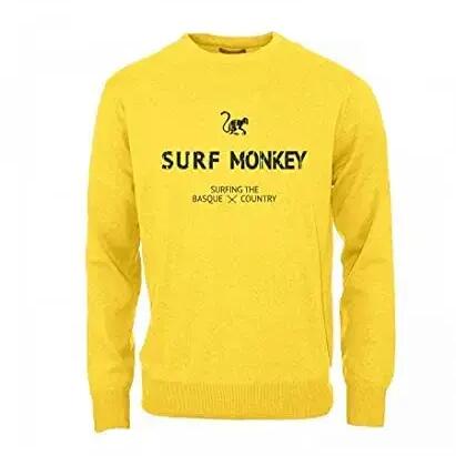 Cotton Sweatshirt – Crew Neck / Adult (Yellow)