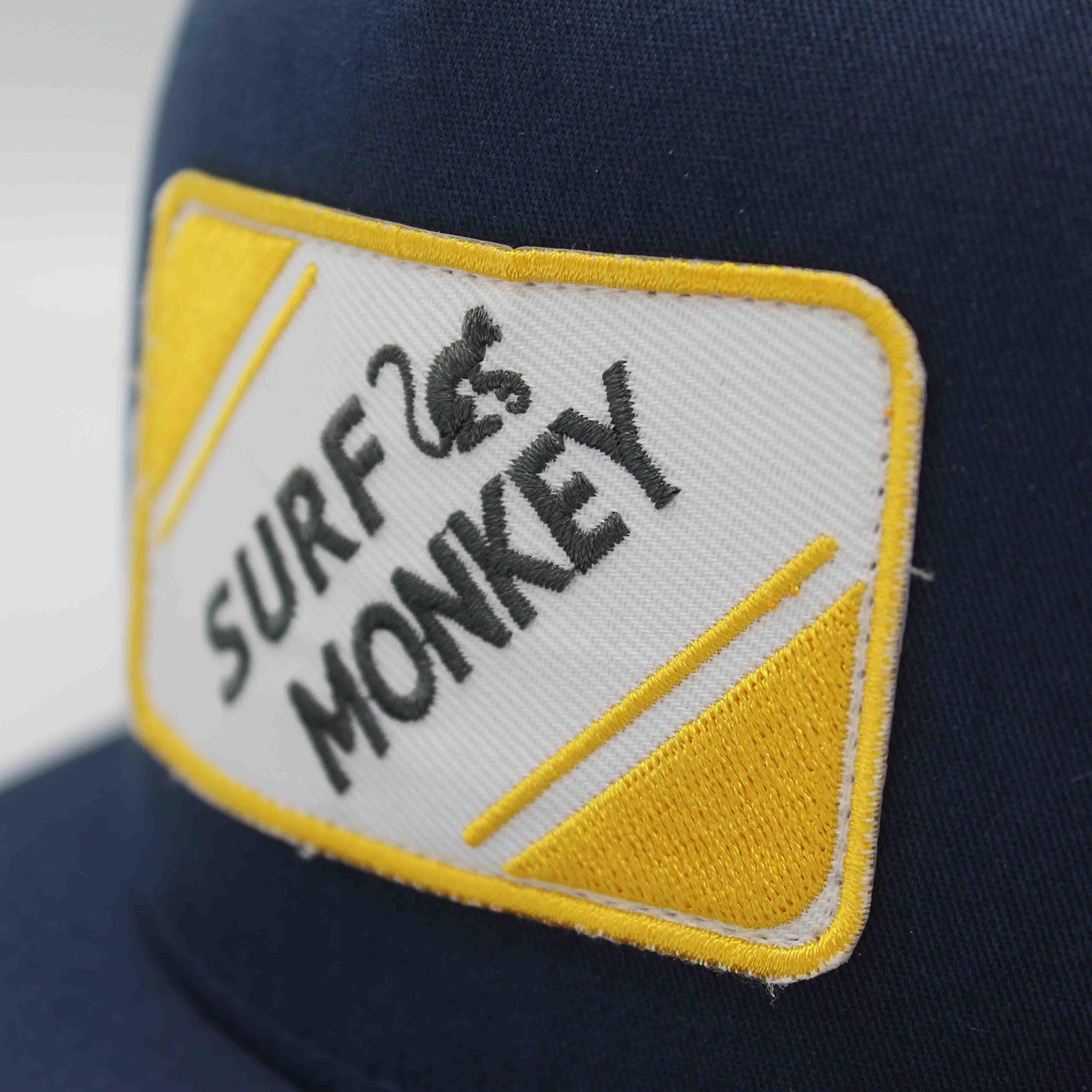 Casquette Trucker - Visière plate - Patch / Adulte / Taille unique (Bleu) 2/3