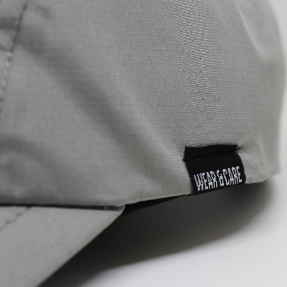 Gorra running lluvia Hombre / Mujer - Reciclada - Fluorine Free (Gris) 4/7