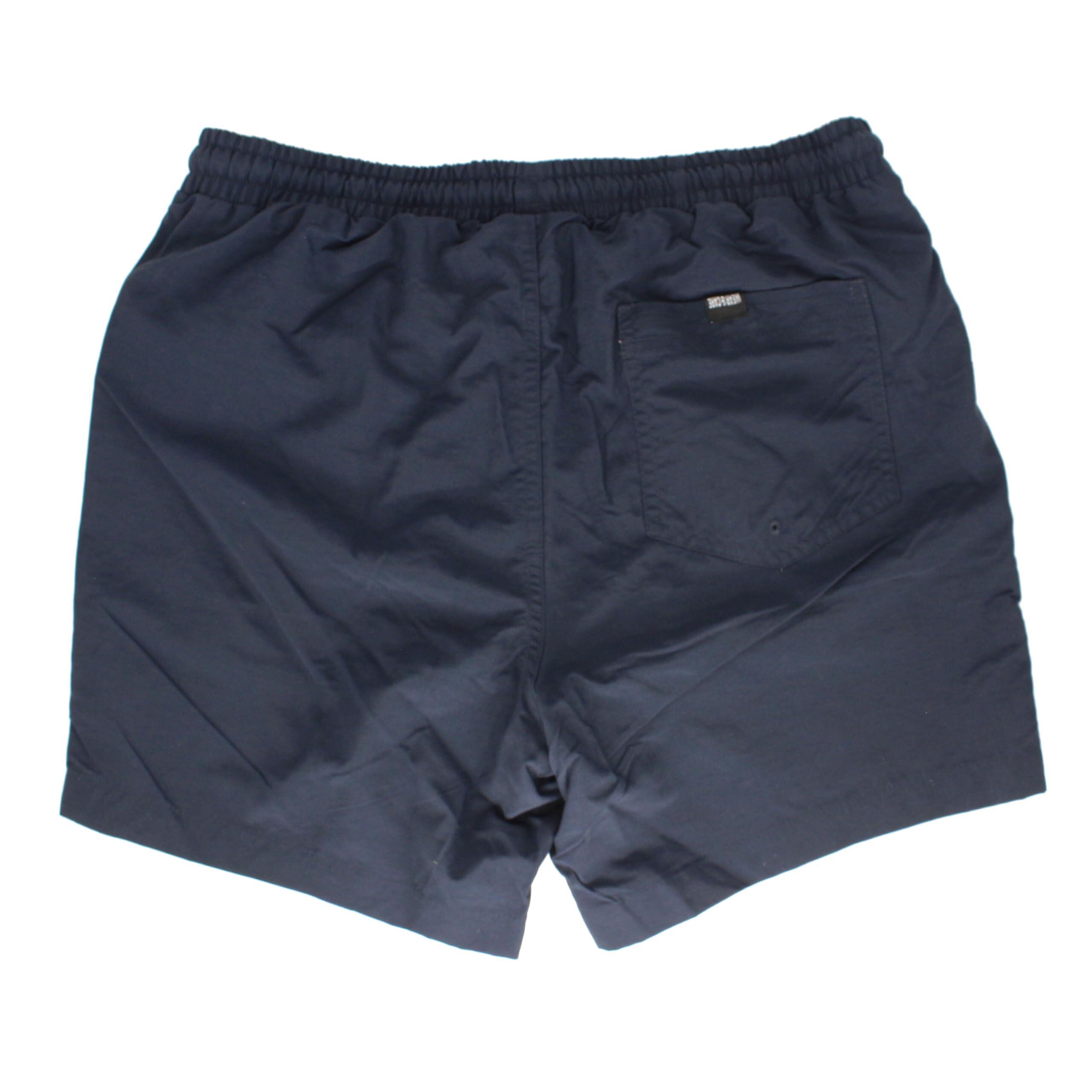Heren zwemshort 15" kort met zakken – sneldrogend (Donkerblauw, XL) 2/6