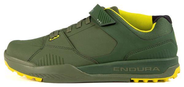 ENDURA Scarpe con pedali automatici Endura MT500 Burner Verde