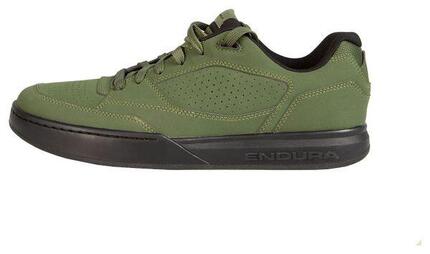 Zapatillas MTB Endura Hummvee para pedales planos — Verde