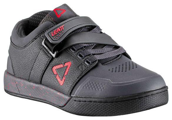 LEATT Zapatillas Leatt 4.0 Clip Titanio Gris Oscuro