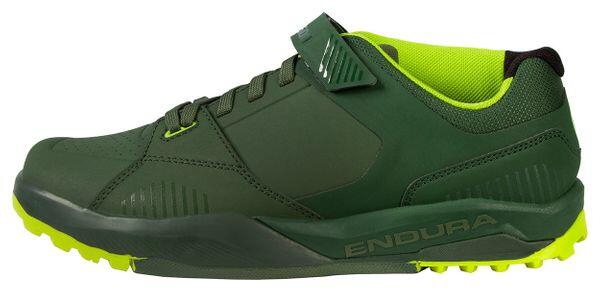 ENDURA Endura MT500 Burner Scarpe per pedali piatti verdi