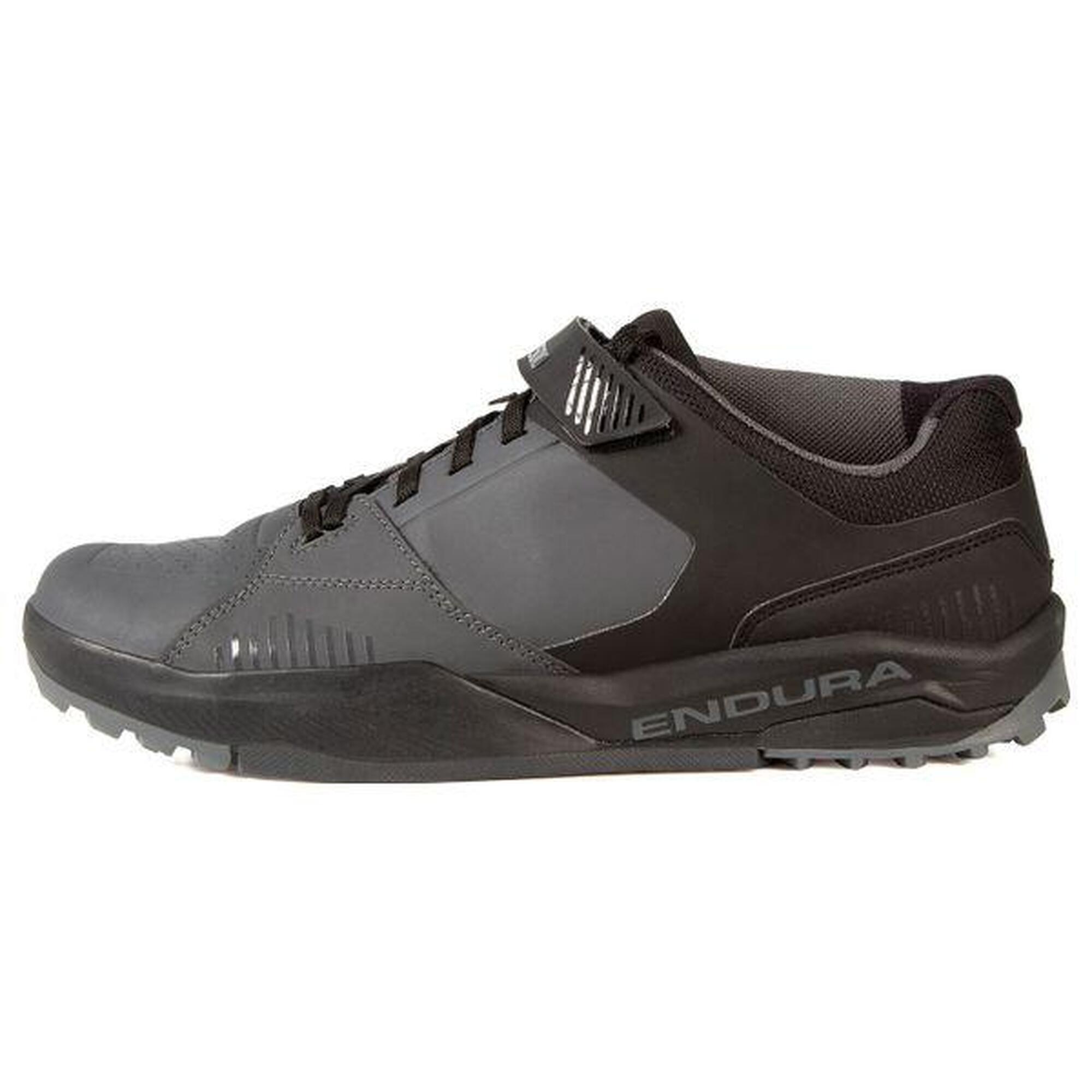 Endura - Chaussures Vtt Pédales Plates Endura Mt500 Burner Gris / Noir - Chaussures De Vélo - Gris|noir - 44 - Decathlon