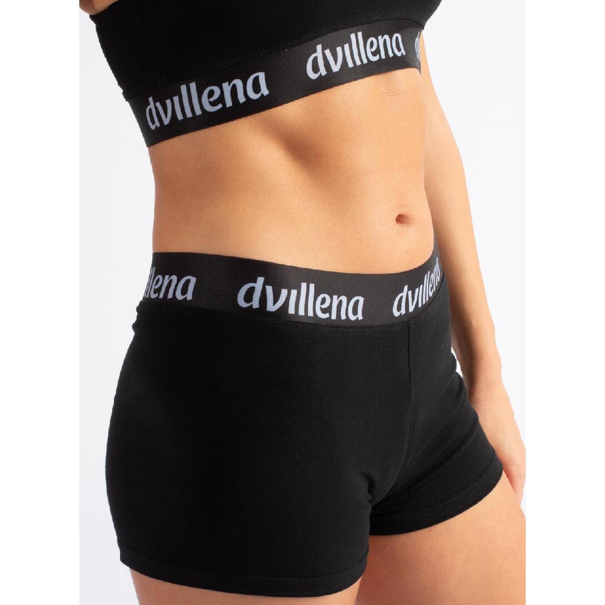 Culotte de Gymnastique Brand Dvillena Courte Noire Élastique