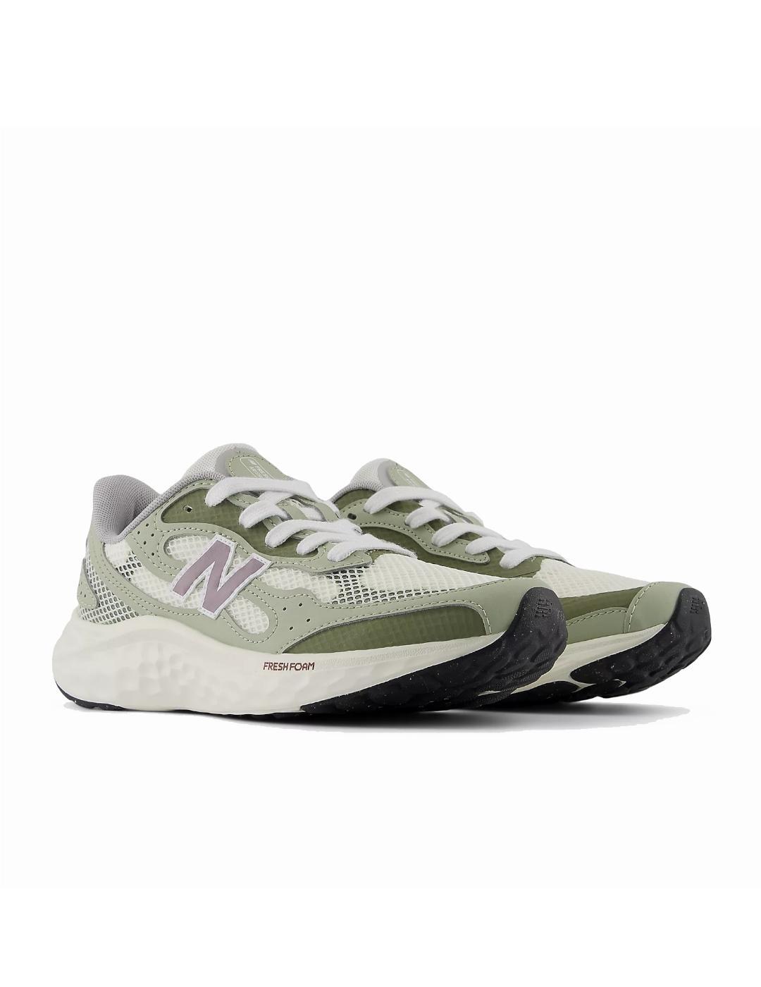 Chaussures de sport pour femmes New Balance Fresh Foam Arishi TD4 Beige 3/5