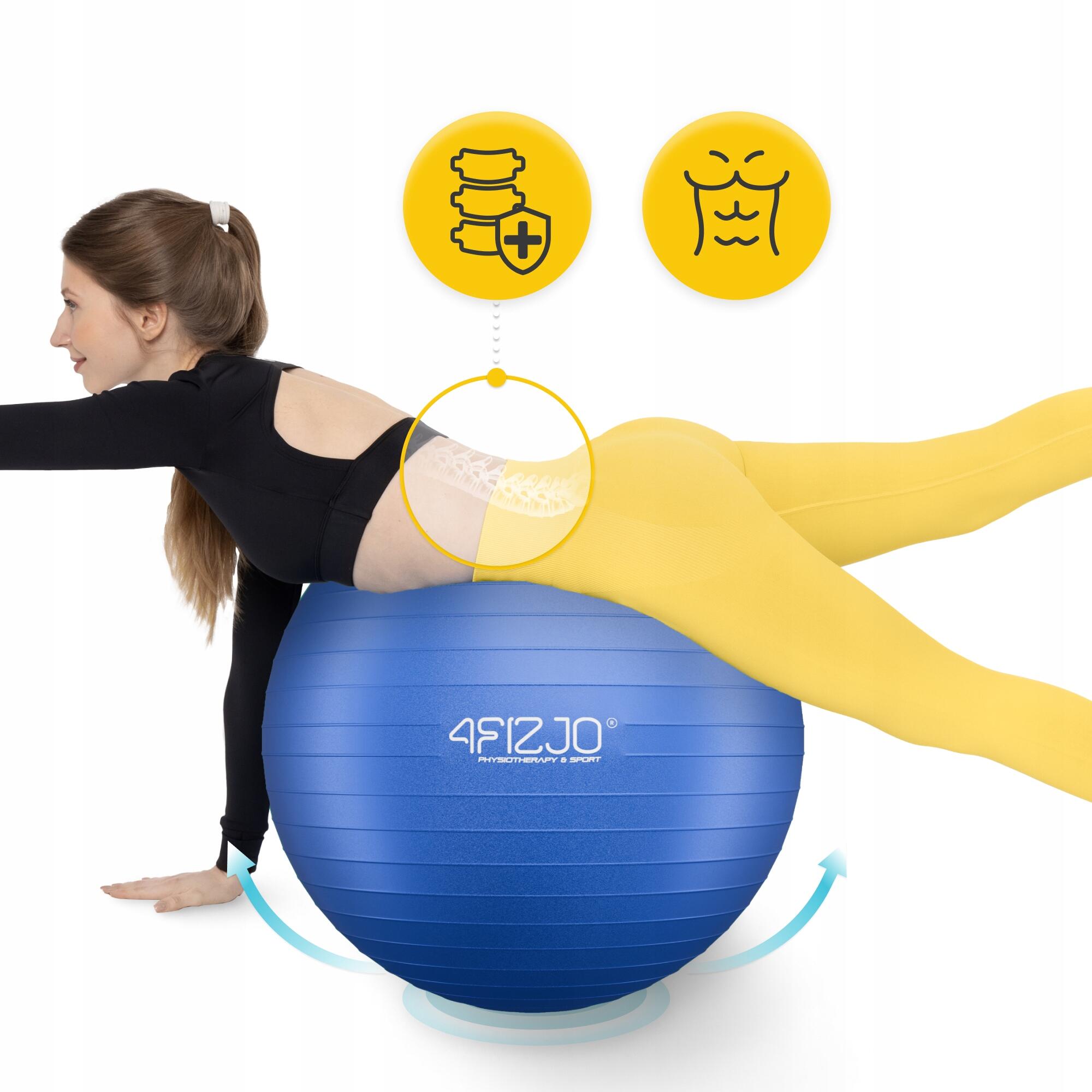 Gymbal revalidatie anti-burst reh ball coördinatie stabilisatie PVC 4FIZJO 7/7