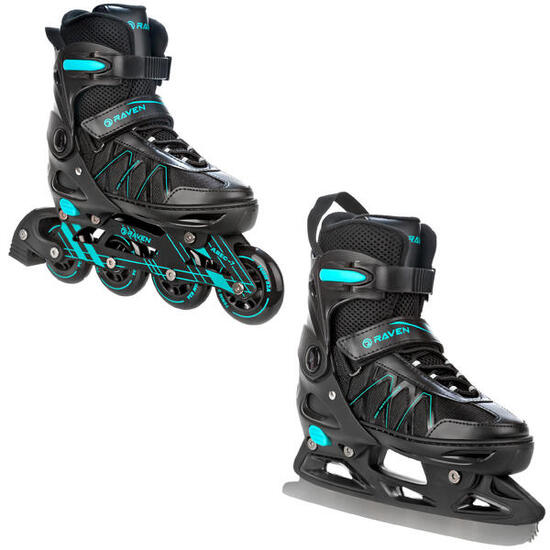 Patines Ajustable 2en1 Expert Negro