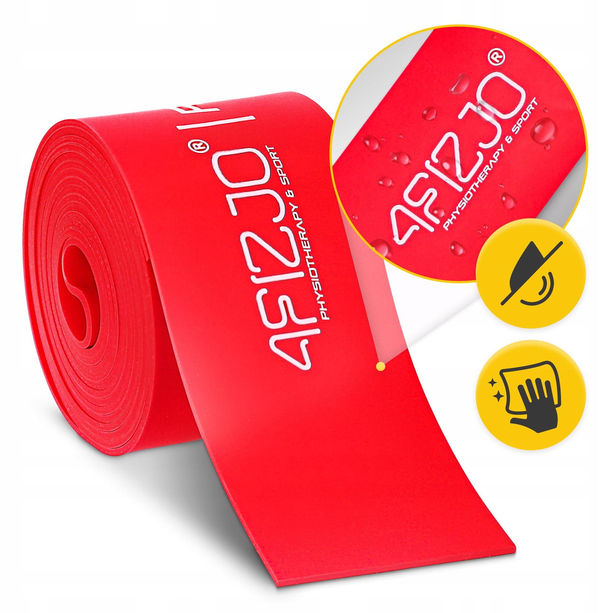 Taśma rehabilitacyjna do ćwiczeń FLOSS BAND 4FIZJO 1,5 mm 4/7