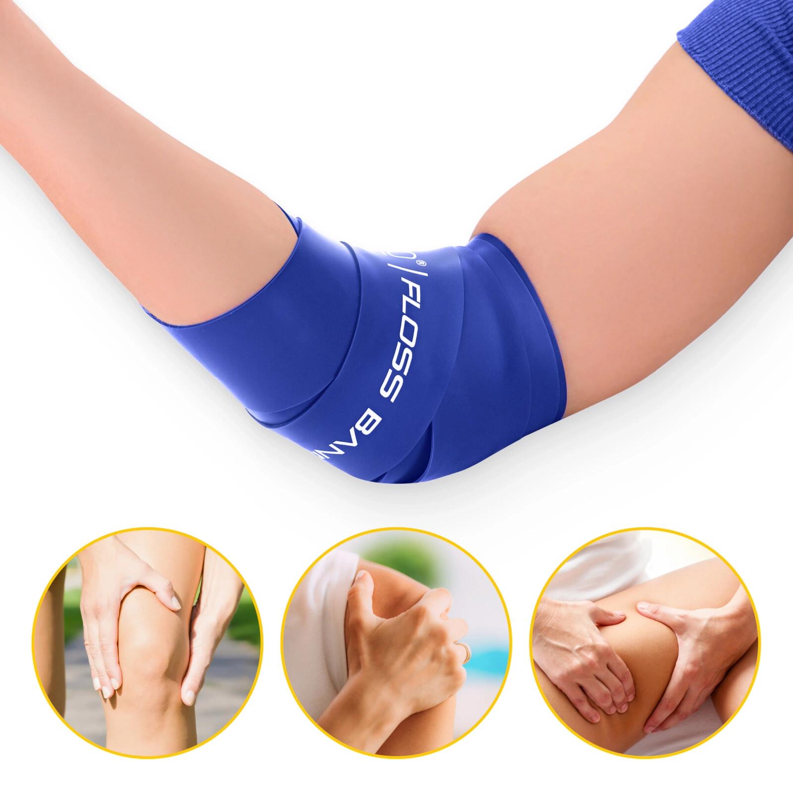 Taśma rehabilitacyjna do ćwiczeń FLOSS BAND 4FIZJO 1,5 mm 5/7