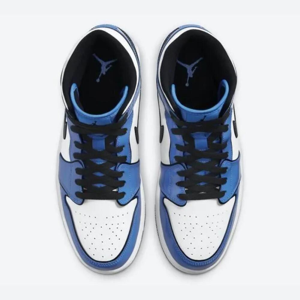 Reconditionné - Air Jordan 1 Mid Signal Blue - Excellent 3/5