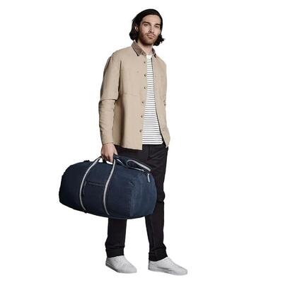 Vintage canvas holdall duffelzak 45 liter (vintage bruin) einheitsgröße