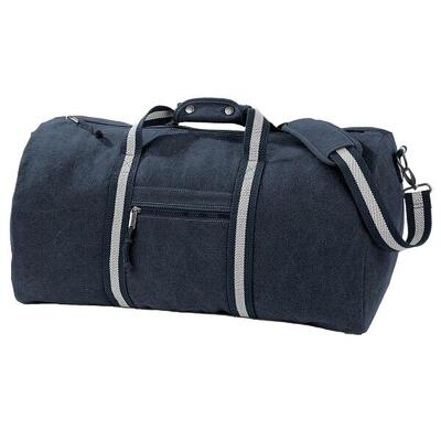 Vintage canvas holdall duffelzak 45 liter (vintage marine oxford)