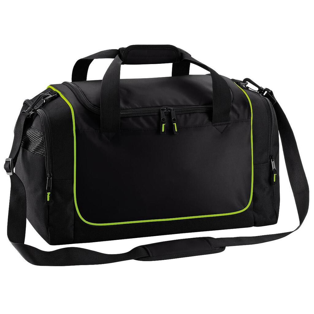 Teamwear Locker Duffle Bag (30 Litres) (Black/Lime Green)