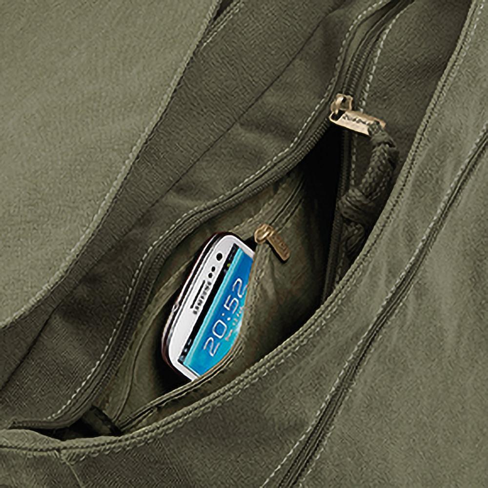 Saco de Despacho de Tela Vintage 14 Litros (Verde Militar Vintage) 3/4