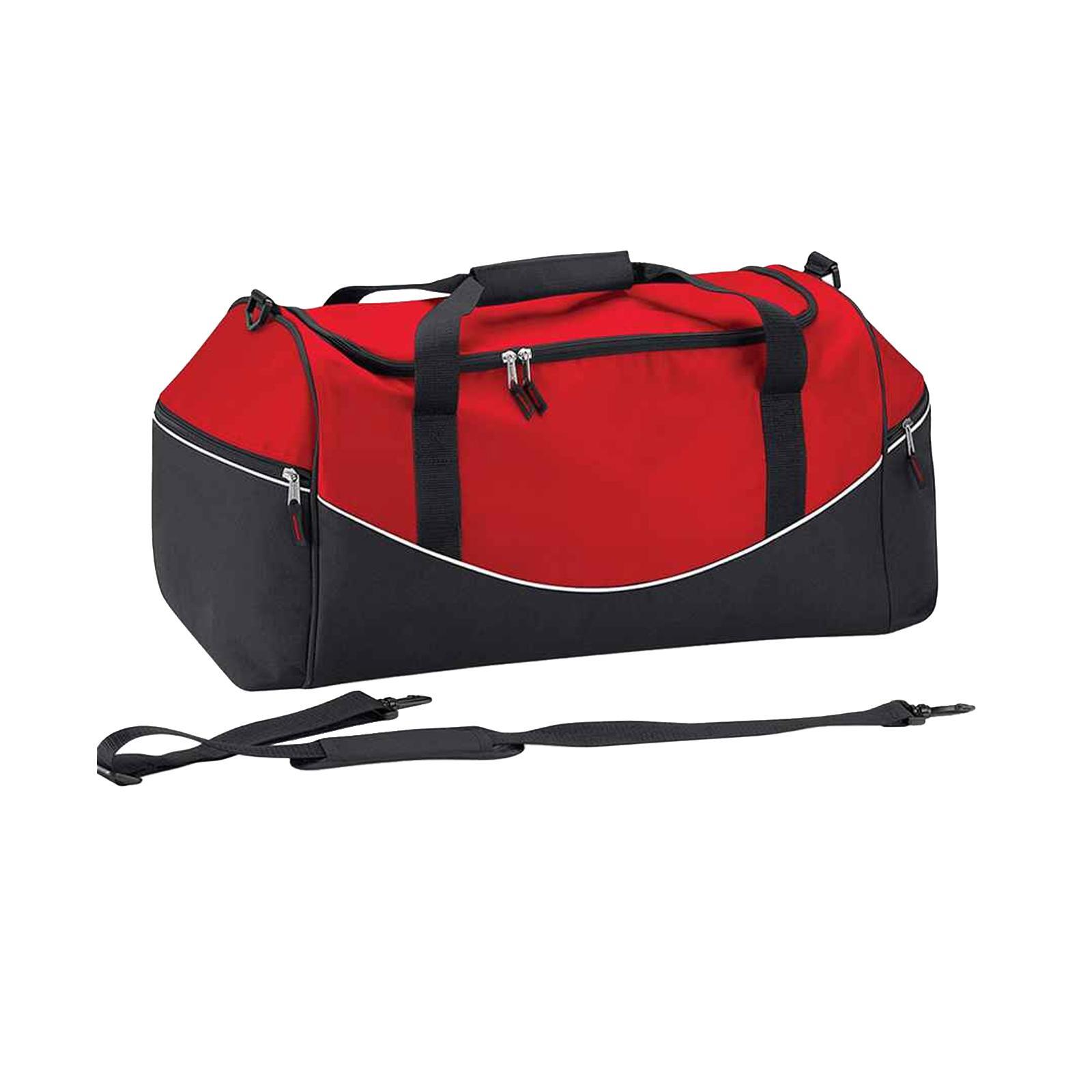 Bolsa de deporte / viaje modelo Teamwear 55 litros Rojo/negro/blanco 2/2
