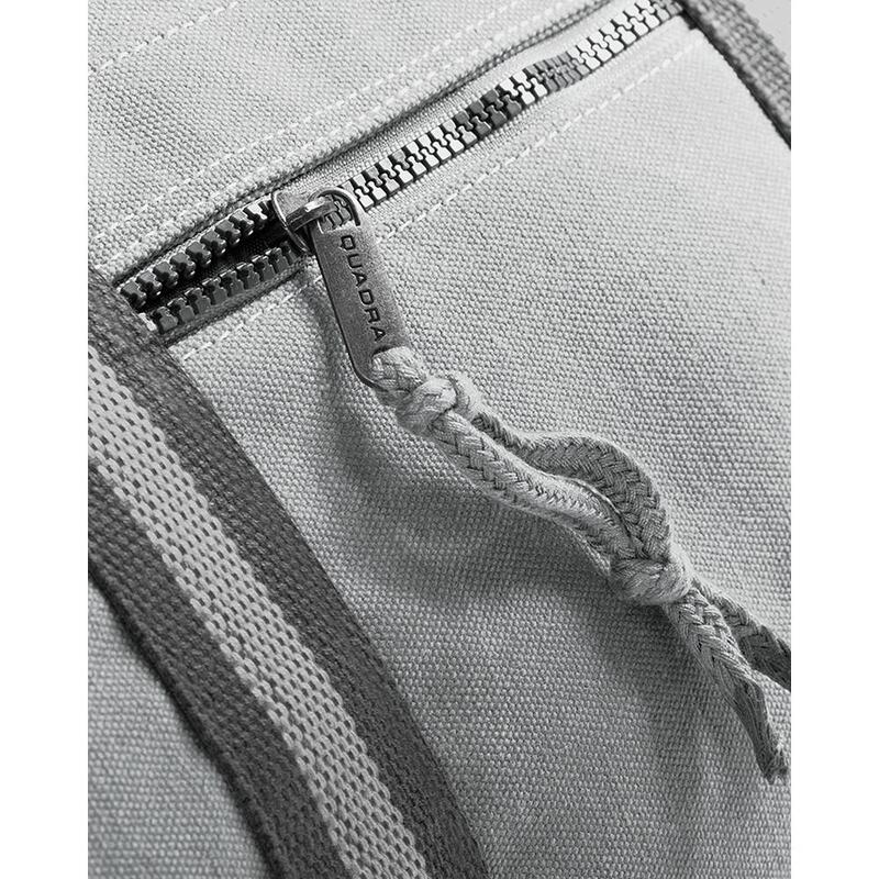 Vintage Sac De Voyage En Toile 45 Litres (Gris Clair)