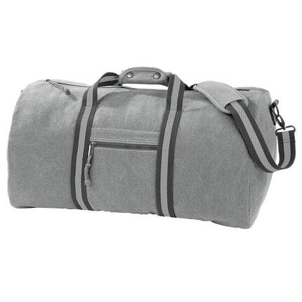 Vintage Sac De Voyage En Toile 45 Litres (Vert Militaire)