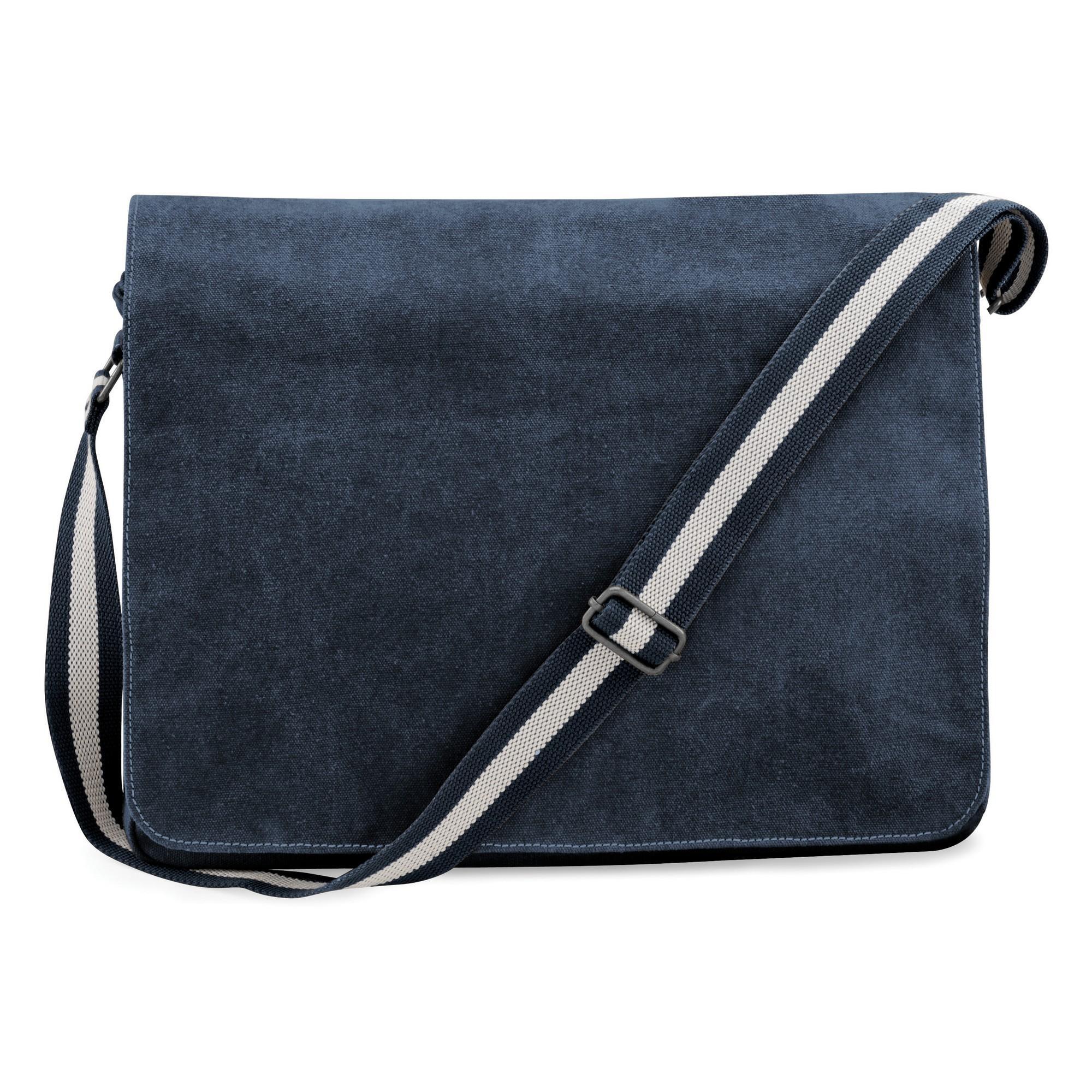 Quadra - Sacoche Vintage 14 Litres (vintage Oxford Navy) - Sacoche Banane - Bleu - Decathlon