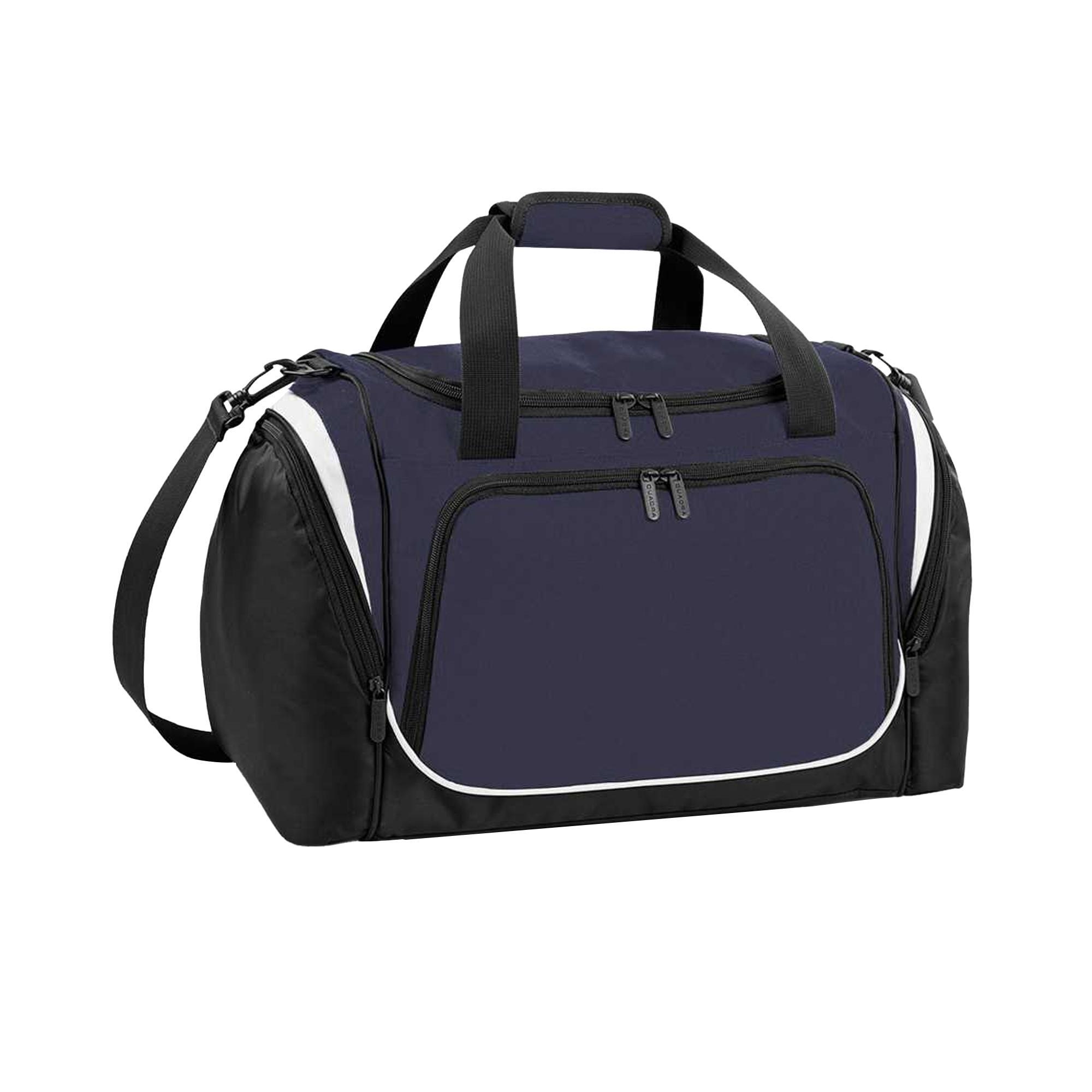 Quadra - Pro Sac De Sport (30 Litres) (bleu Marine/noir/blanc) - Sac - Blanc|bleu|noir - Decathlon