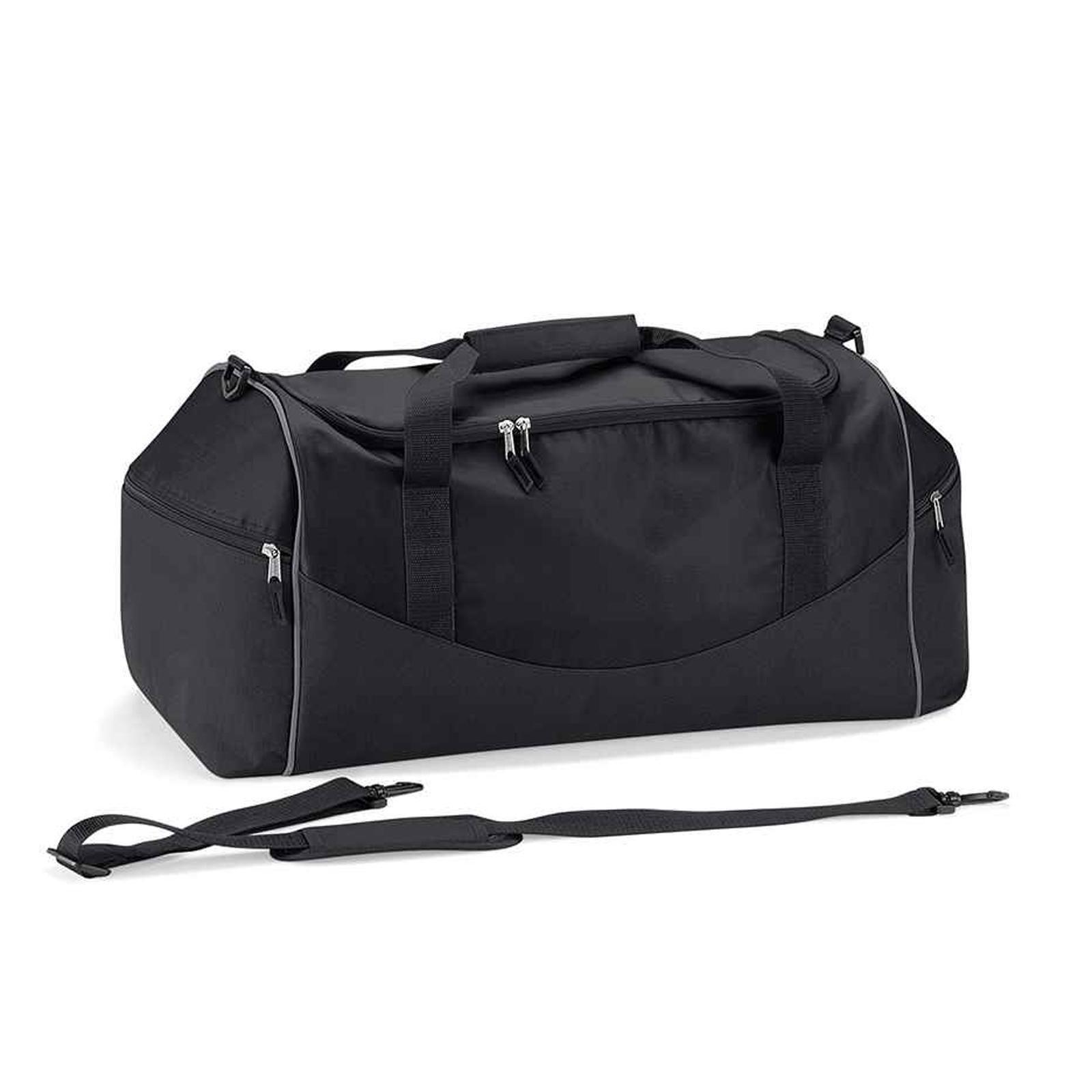 Bolsa Teamwear Holdall Duffle (55 litros) (Preto/Grafite) 2/2