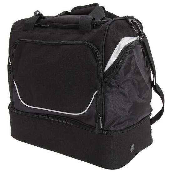 Sac De Voyage (40 Litres) (Noir/Gris Clair)