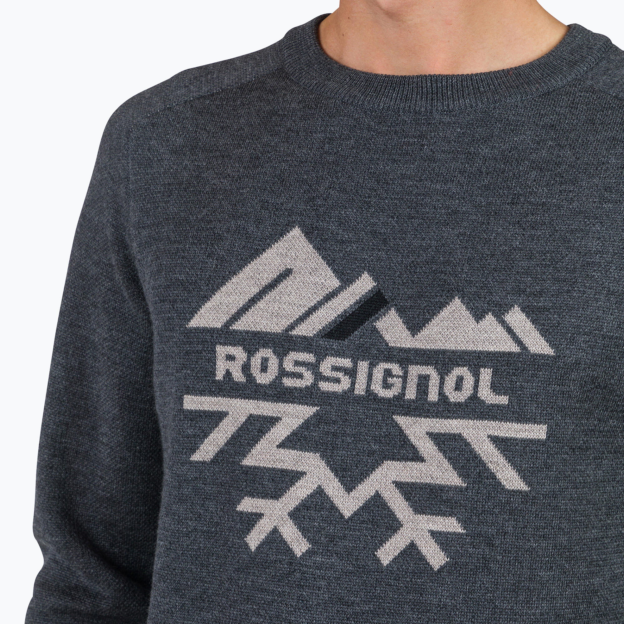 Sweter męski Rossignol Jacquard Crew Neck 4/5
