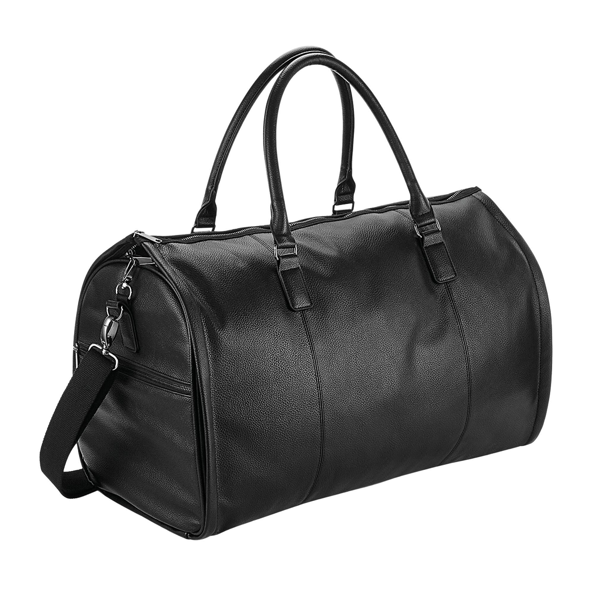 QUADRA Pelle Trolley Quadra Nero
