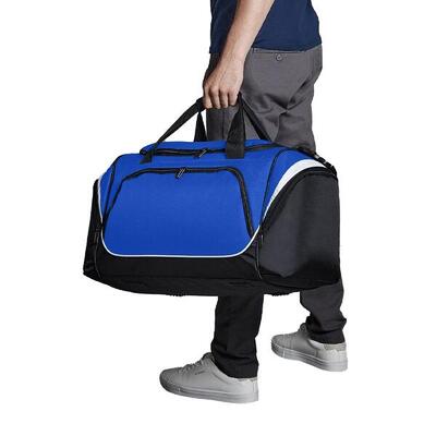 Borsone Sportivo 55 Litri Quadra Nero/Grigio Taglia unica
