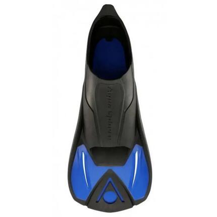 Taucherflossen "Microfin" Kinder Schwarz/Blau