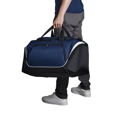 Borsone Sportivo 55 Litri Quadra Nero/Grigio Taglia unica