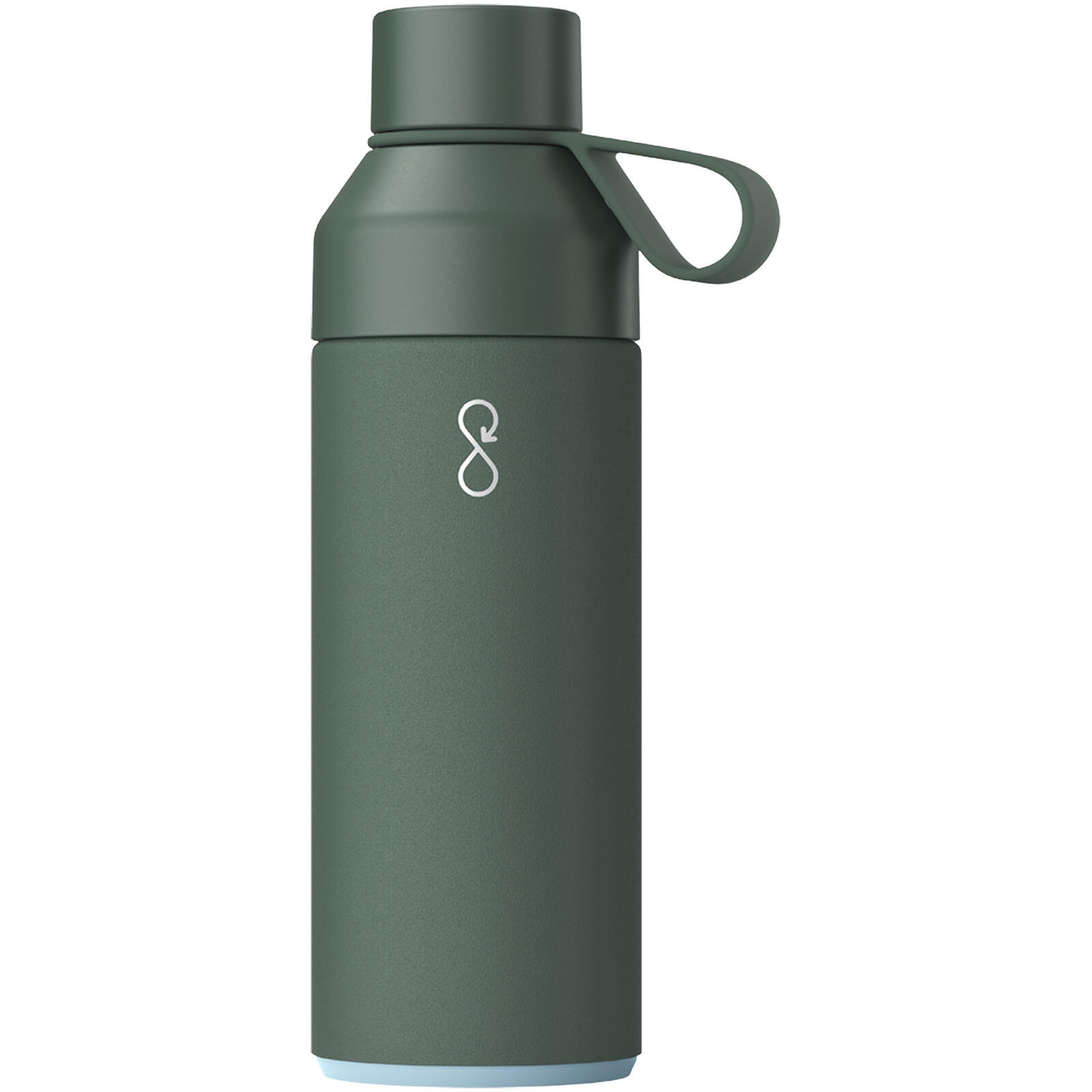 OCEAN BOTTLE Garrafa de 500ml de água isolada Verde Floresta