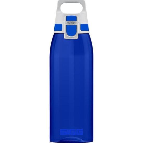 Wasserflasche "Total Color" Damen und Herren Blau